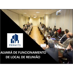 Alvara de funcionamento de local de reuniao